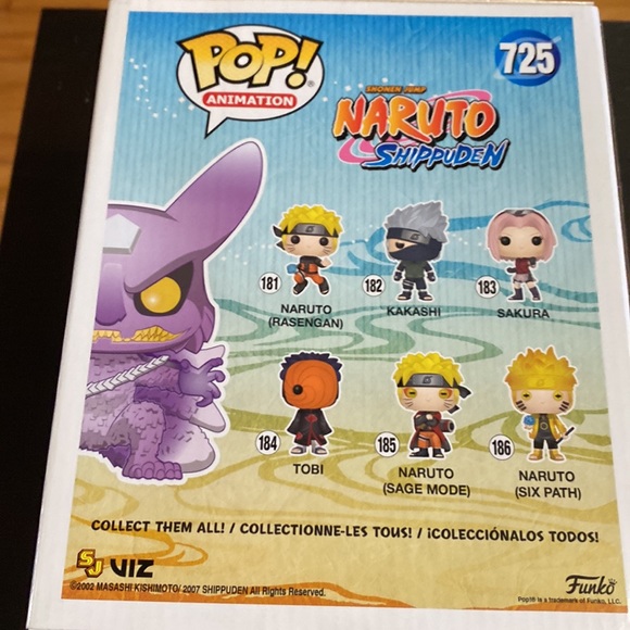 kurama (majestic attire:susano'o) funko pop! from naruto - Picture 2 of 3